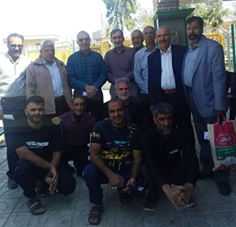 اعزام 25 نفر از خادمین افتخاری استان سمنان به کربلا