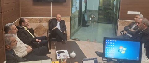 نشستی در راستای مشارکت بازاریان و اصناف مهدیشهر