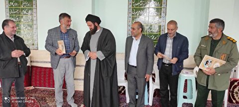 نشست اعضای ستاد بازسازی عتبات عالیات شهرستان مهدیشهر با ریاست ستاد استان